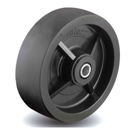 Colson Colson 2 Series Wheel 5.00005.839 WS - 5 x 2 Polyolefin 1/2 Straight Roller Bearing - Black 5.00005.839 WS